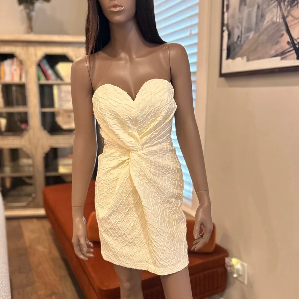 Lavender Brown Paloma Mini Dress - Picture 1 of 6